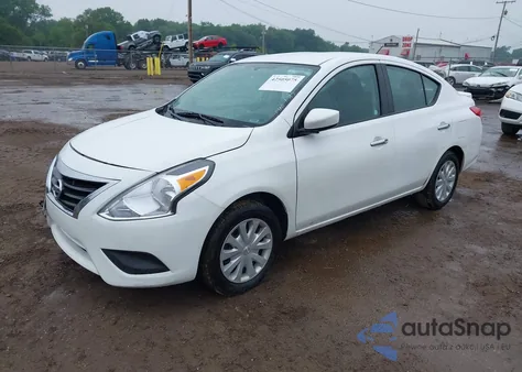 2017 Nissan Versa 1.6 Sv из США, поврежденный, VIN 3N1CN7AP2HL860020